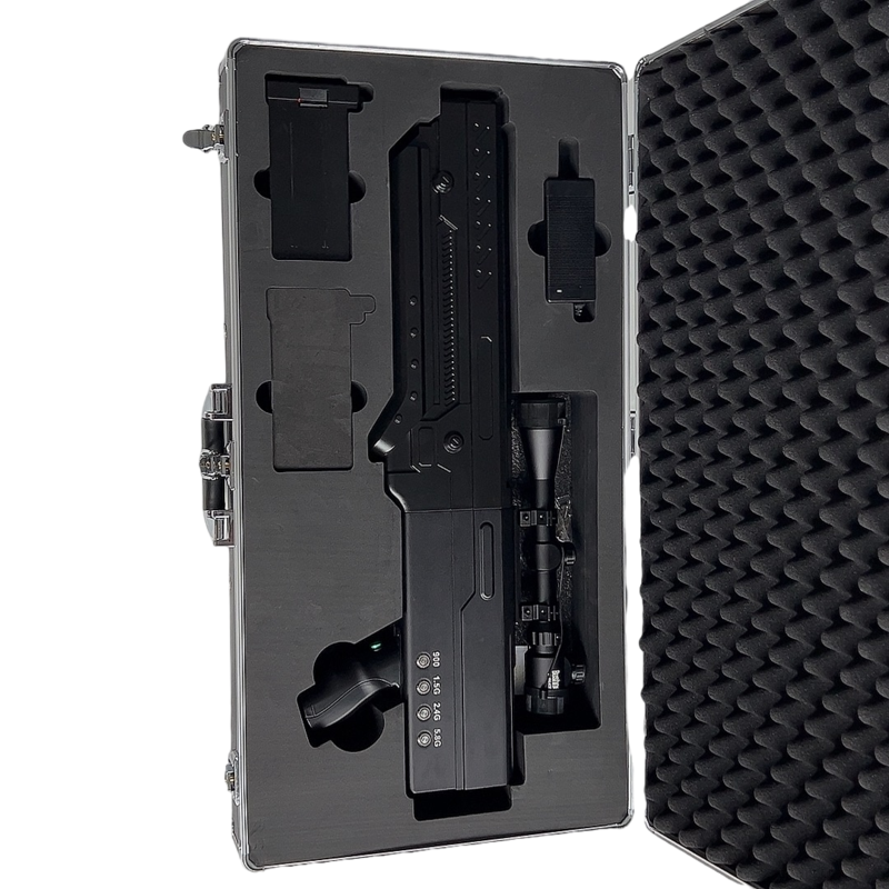  迎泽手持便携式枪型低空防御反制四通道B型