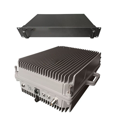  迎泽TETRA800数字警用集群数字光纤直放站远近端机